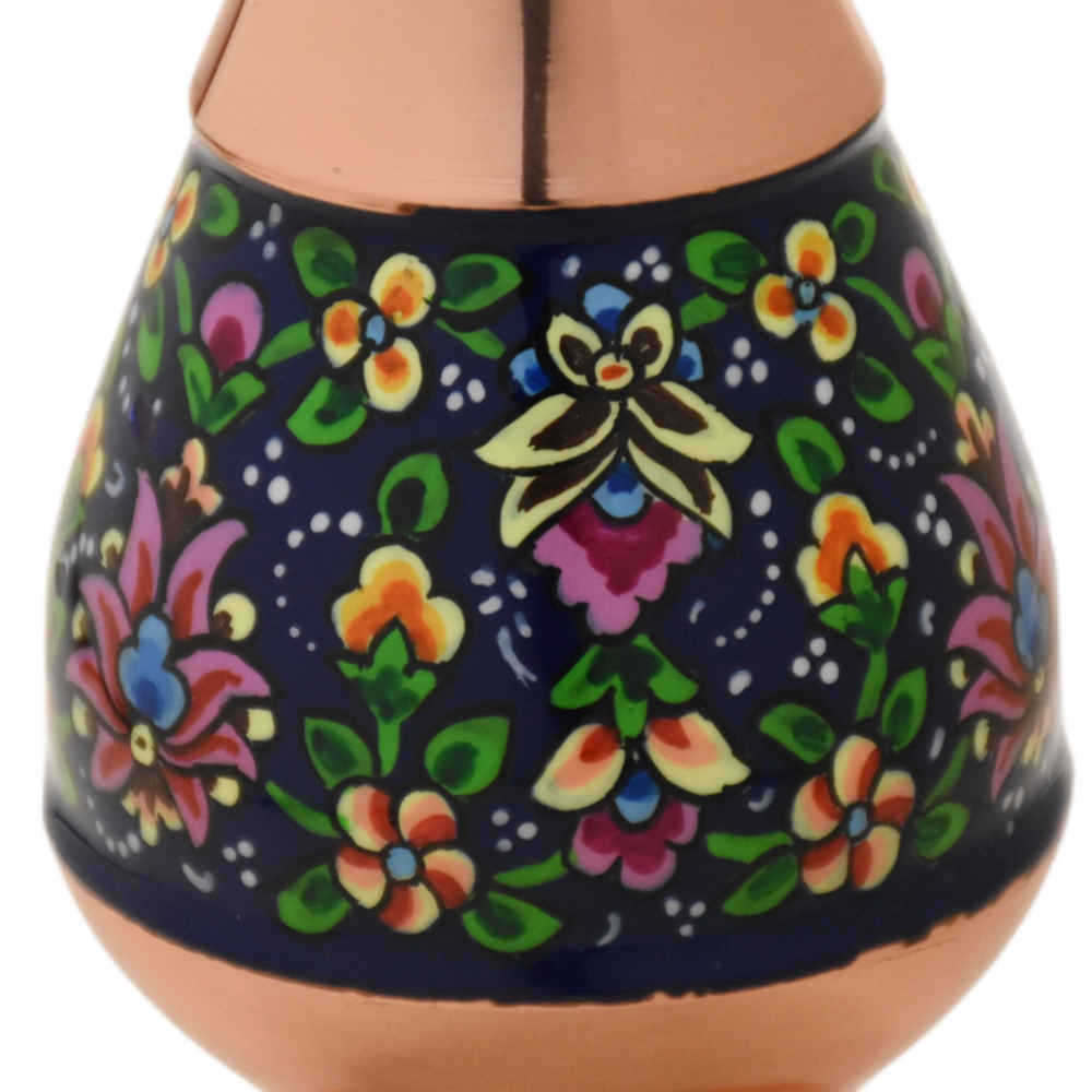 Price and Buy Decorative Copper Vase Hand-Painted with Persian Minakari Enamel Samira - Image 3