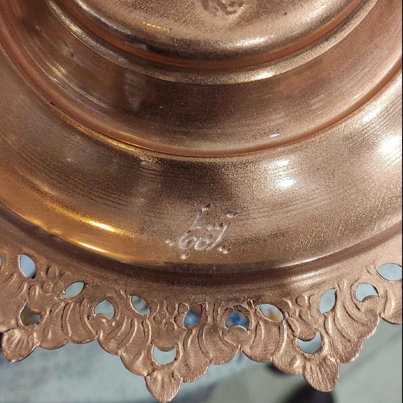 Price and Buy Decorative Copper Wall Plate Inspired by Persian Art - Image 3