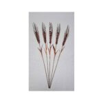Price and Buy Decorative Copper Wheat Flower – Handcrafted with Sheaf Design for Floral Art Decor (5x) - Image 3