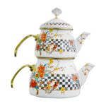 Price and Buy Decorative Enamel Kettle Set – Suitable for Daily Use & Gifting