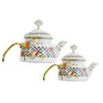 Price and Buy Decorative Enamel Kettle Set – Suitable for Daily Use & Gifting - Image 4