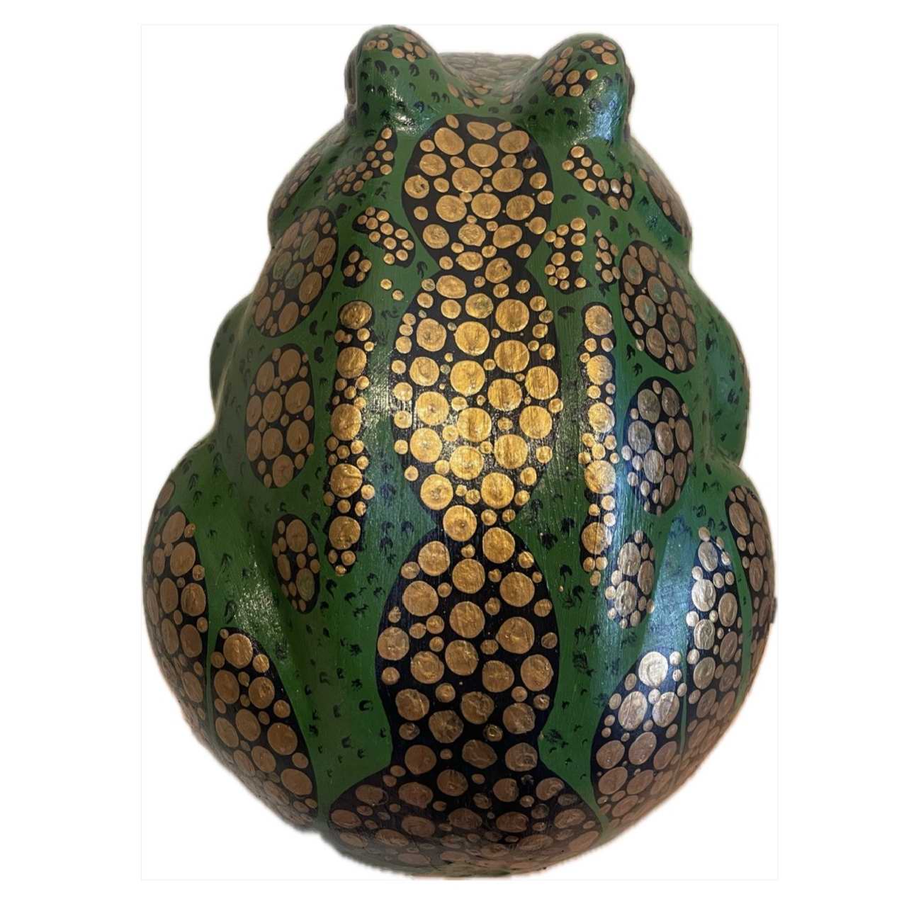 Price and Buy Decorative Frog Pottery Figurine – Artistic Amphibian Sculpture - Image 5