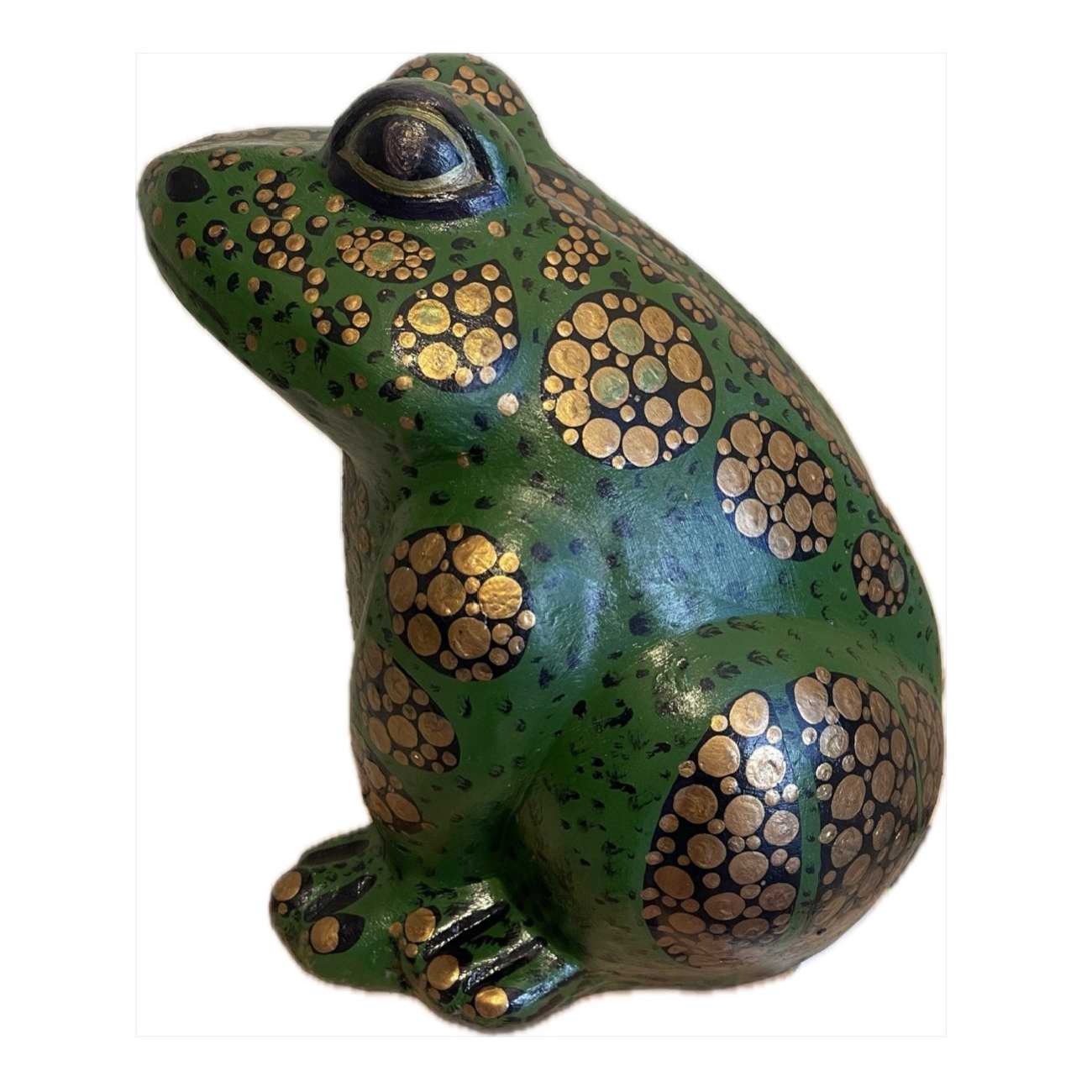Price and Buy Decorative Frog Pottery Figurine – Artistic Amphibian Sculpture - Image 7