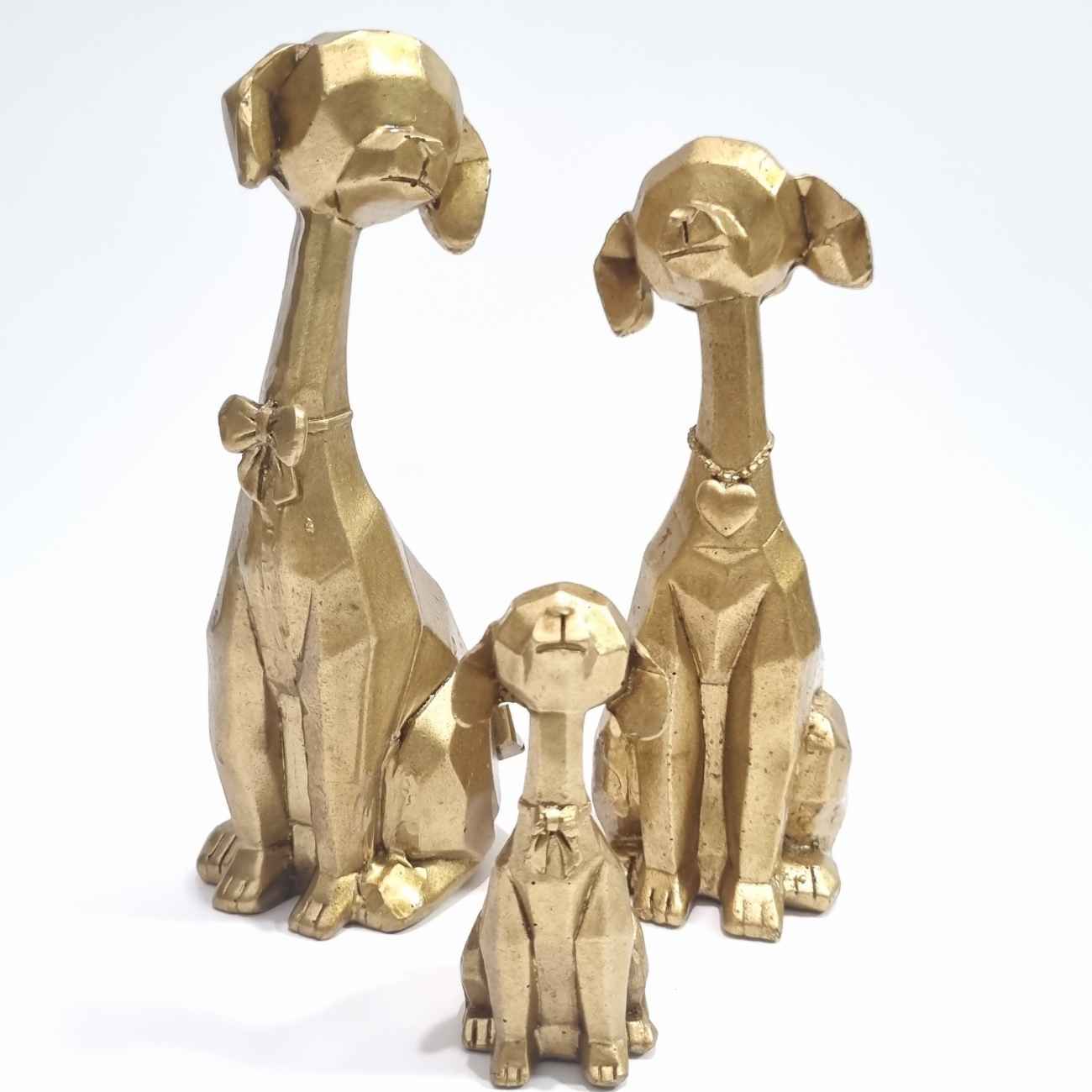 Price and Buy Decorative Geometric Mammoth Cubism Figurine 4 Pieces – Artistic - Image 3