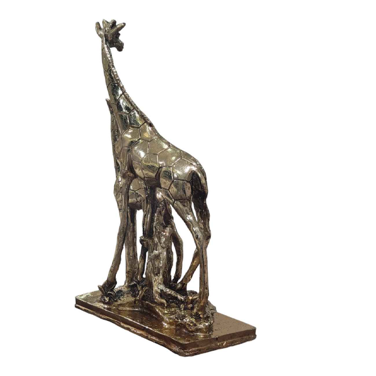 Price and Buy Decorative Golden Giraffe Figurine – Tall Safari Animal Sculpture - Image 6