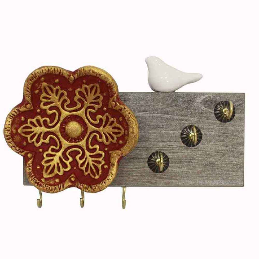 Price and Buy Decorative & Handcrafted Wall Key Holder Model Palm