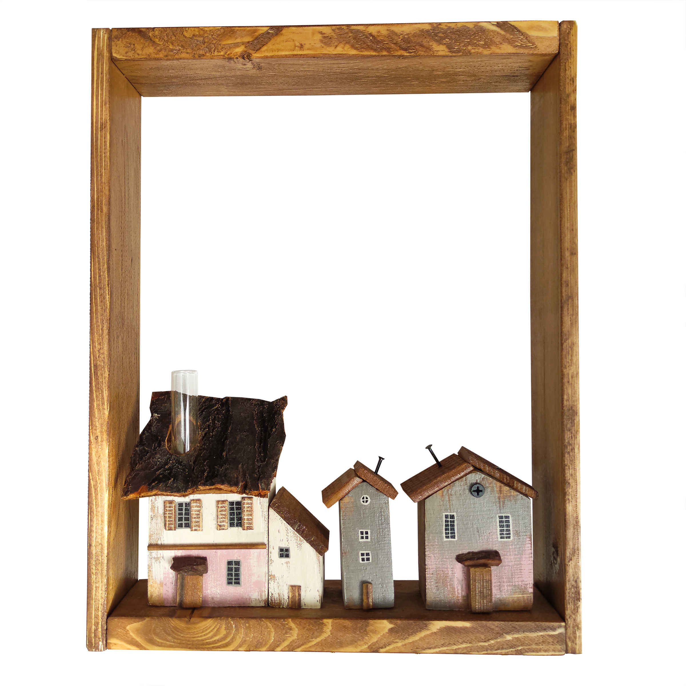 Price and Buy Decorative & Handcrafted Wall Key Holder with 5 Hooks & Cottage Design