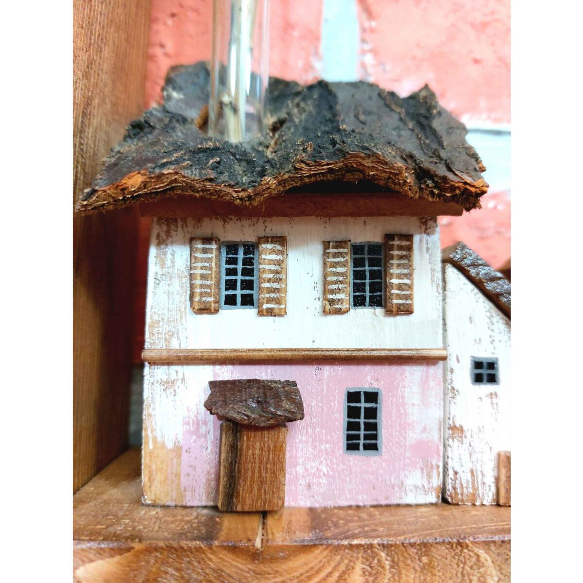 Price and Buy Decorative & Handcrafted Wall Key Holder with 5 Hooks & Cottage Design - Image 3