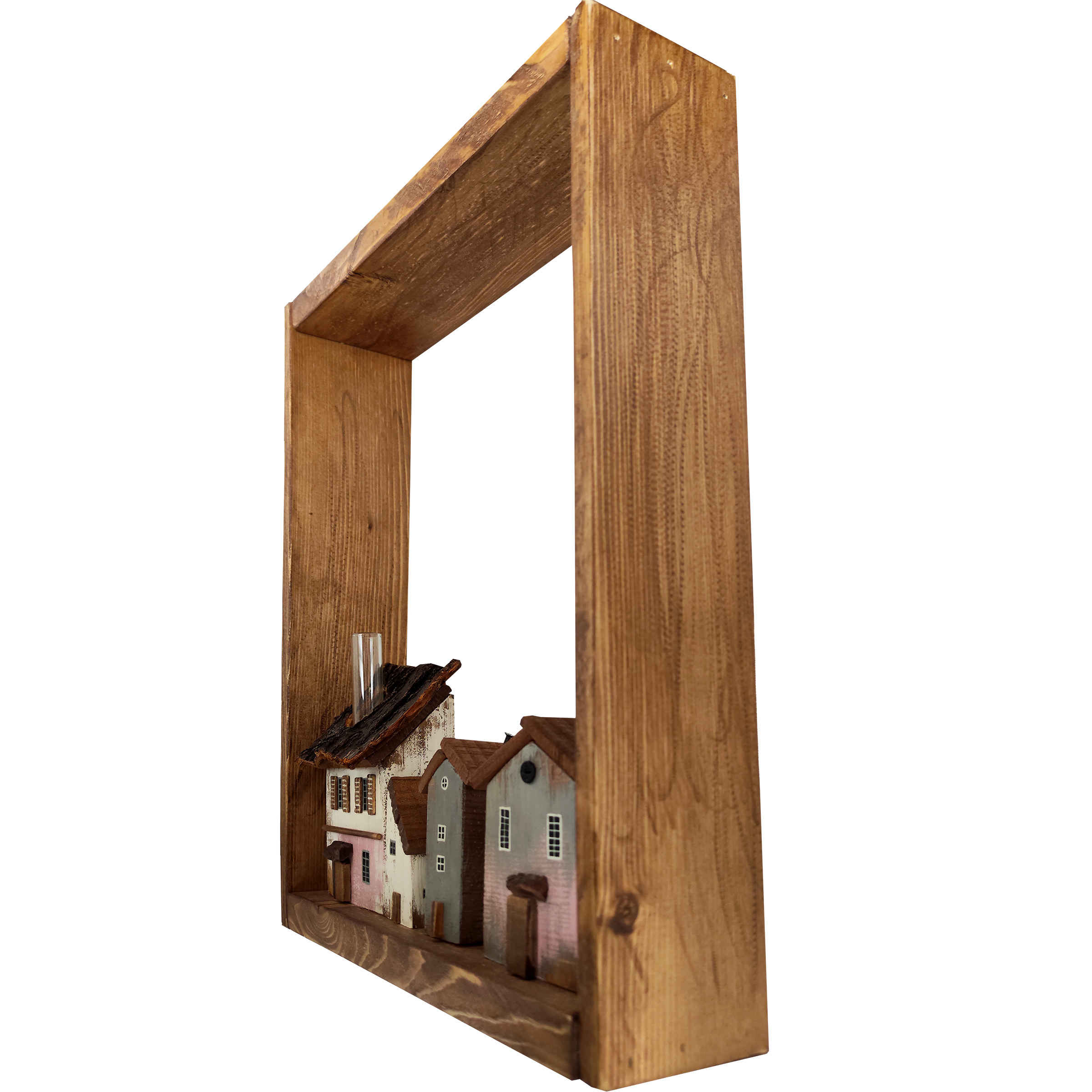 Price and Buy Decorative & Handcrafted Wall Key Holder with 5 Hooks & Cottage Design - Image 7
