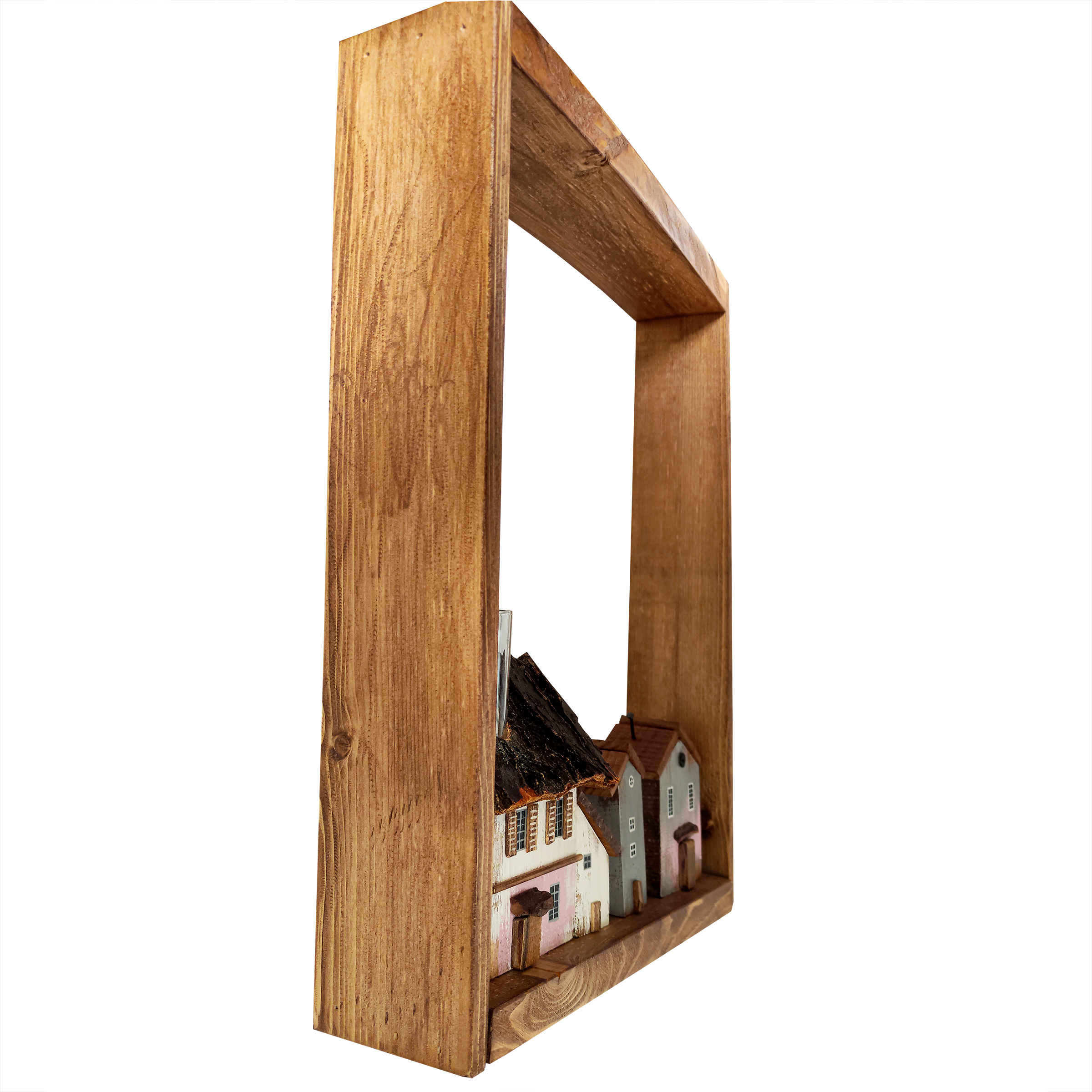 Price and Buy Decorative & Handcrafted Wall Key Holder with 5 Hooks & Cottage Design - Image 9