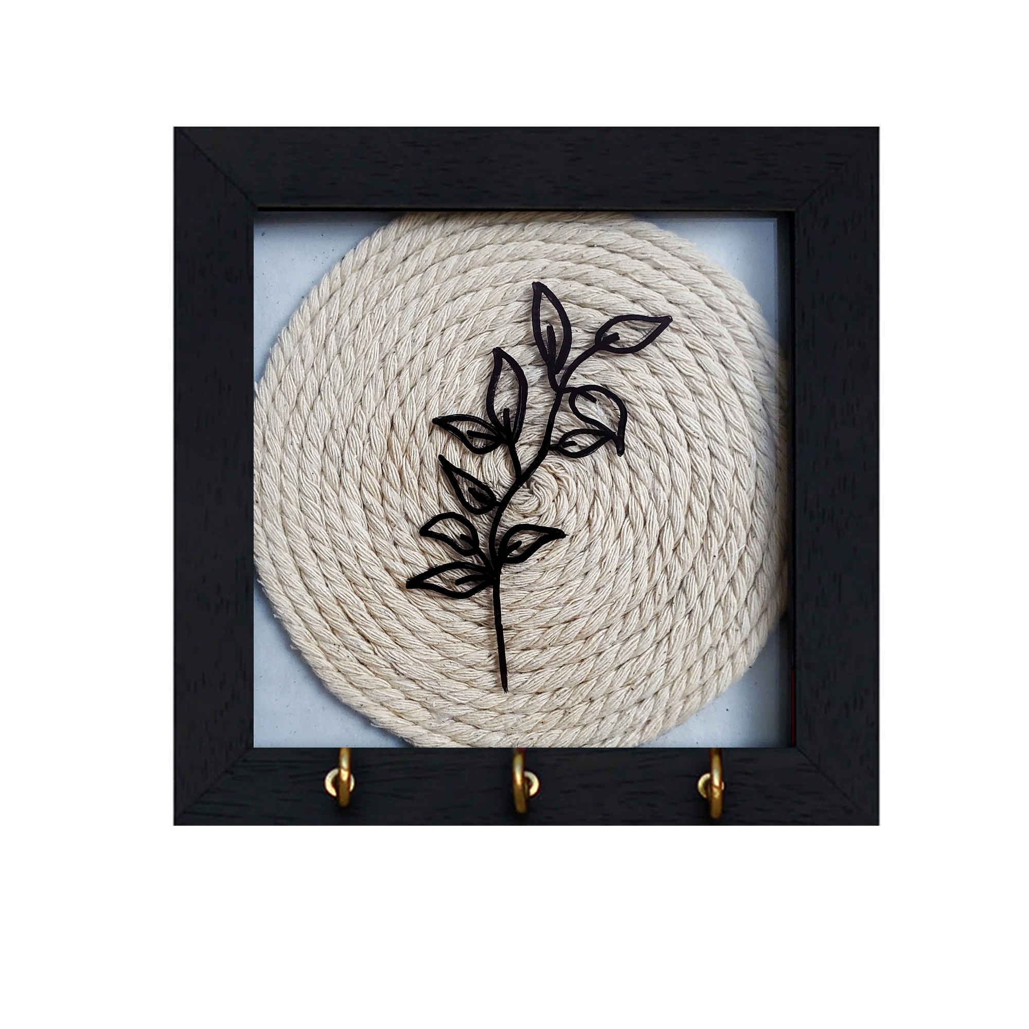 Price and Buy Decorative & Handcrafted Wall Key Holder with Boho Macrame Design