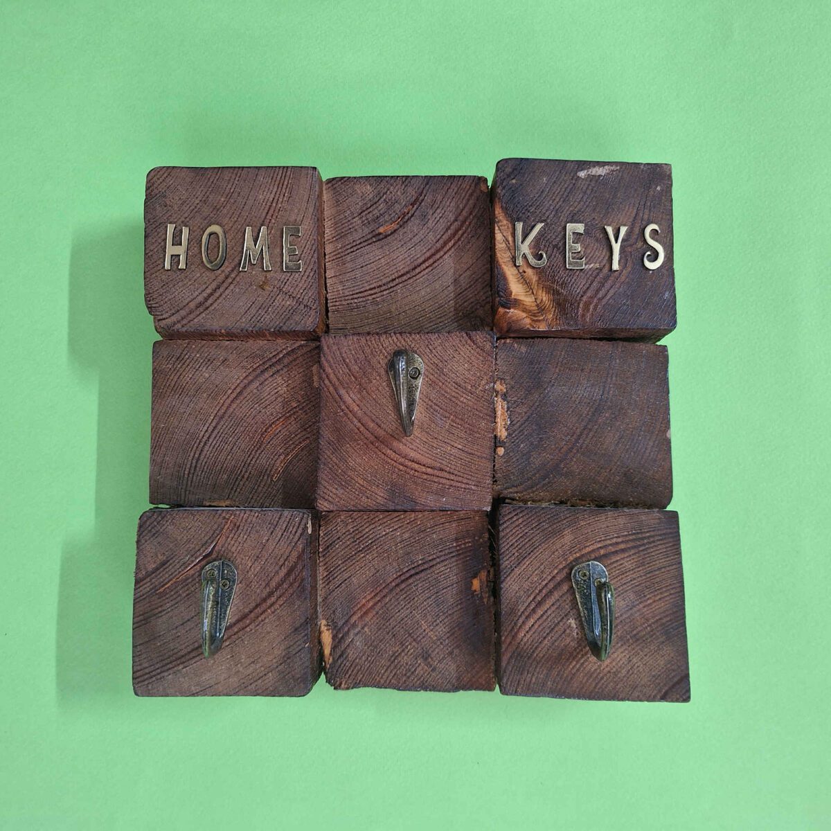 Price and Buy Decorative & Handcrafted Wall Key Holder with Entrance Cubes Design - Image 5