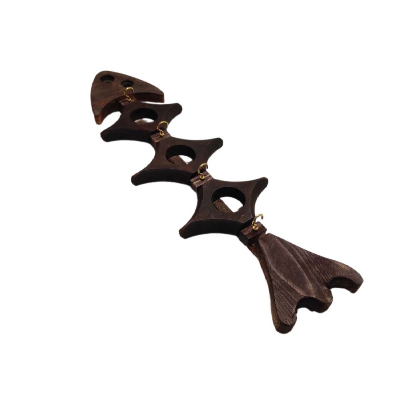 Price and Buy Decorative & Handcrafted Wall Key Holder with Fish Bone Design for Home - Image 3
