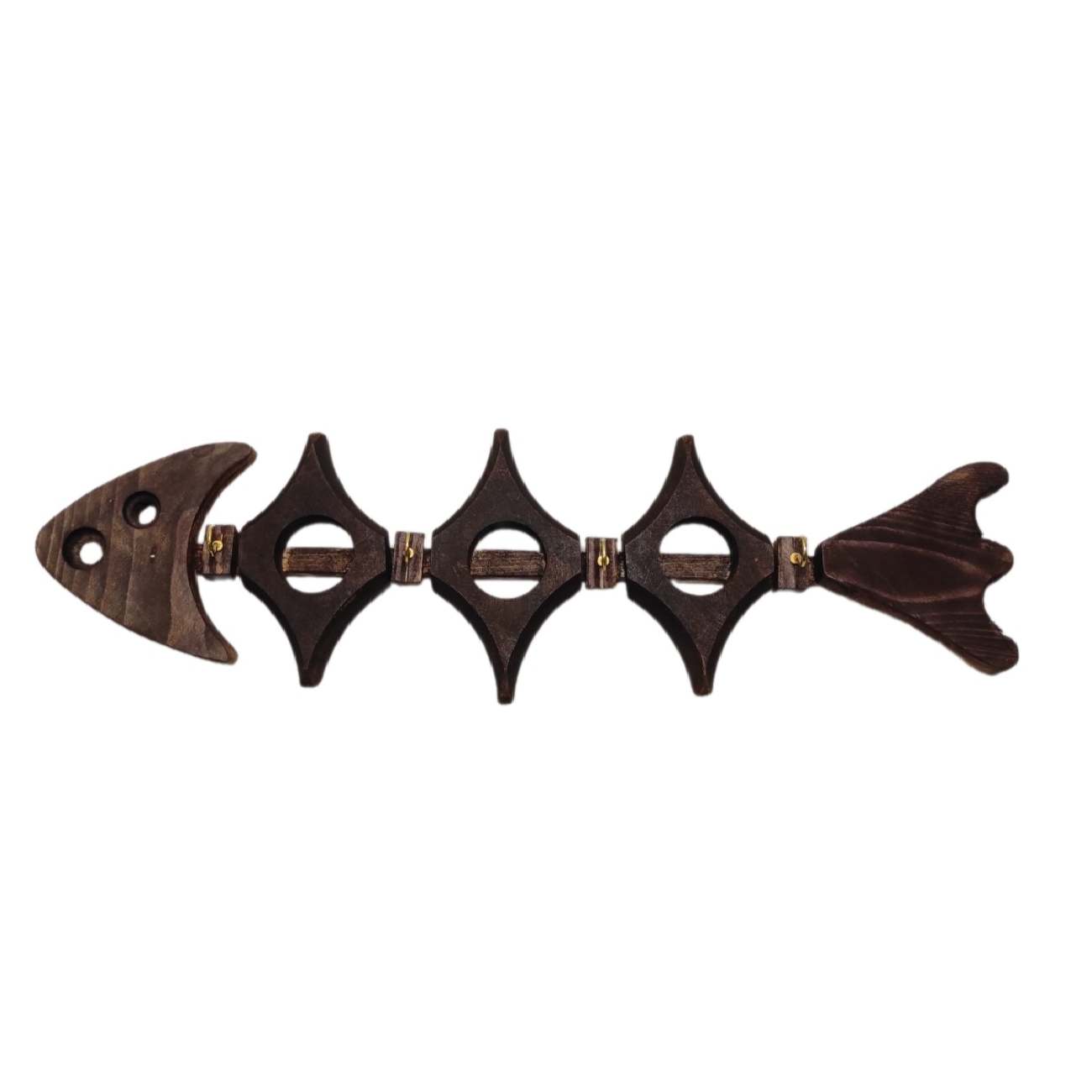 Price and Buy Decorative & Handcrafted Wall Key Holder with Fish Bone Design for Home - Image 4