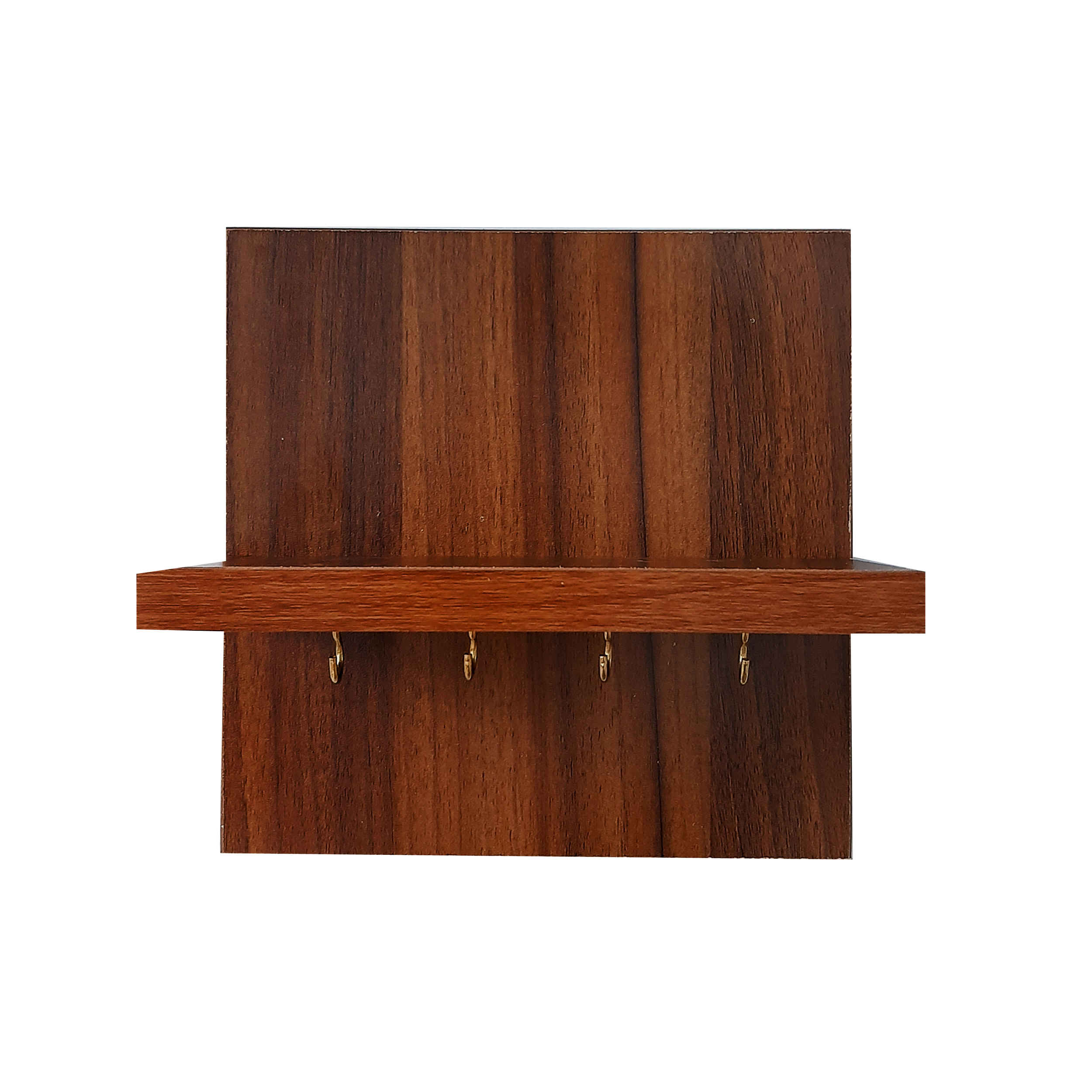Price and Buy Decorative & Handcrafted Wall Key Holder with Shelf & 4 Hooks - Image 3