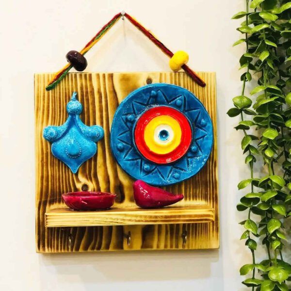Price and Buy Decorative & Handcrafted Wall Key Holder with the Deign Bird & Sun_68fe0a16449ef.jpeg Price and Buy Decorative & Handcrafted Wall Key Holder with the Deign Bird & Sun
