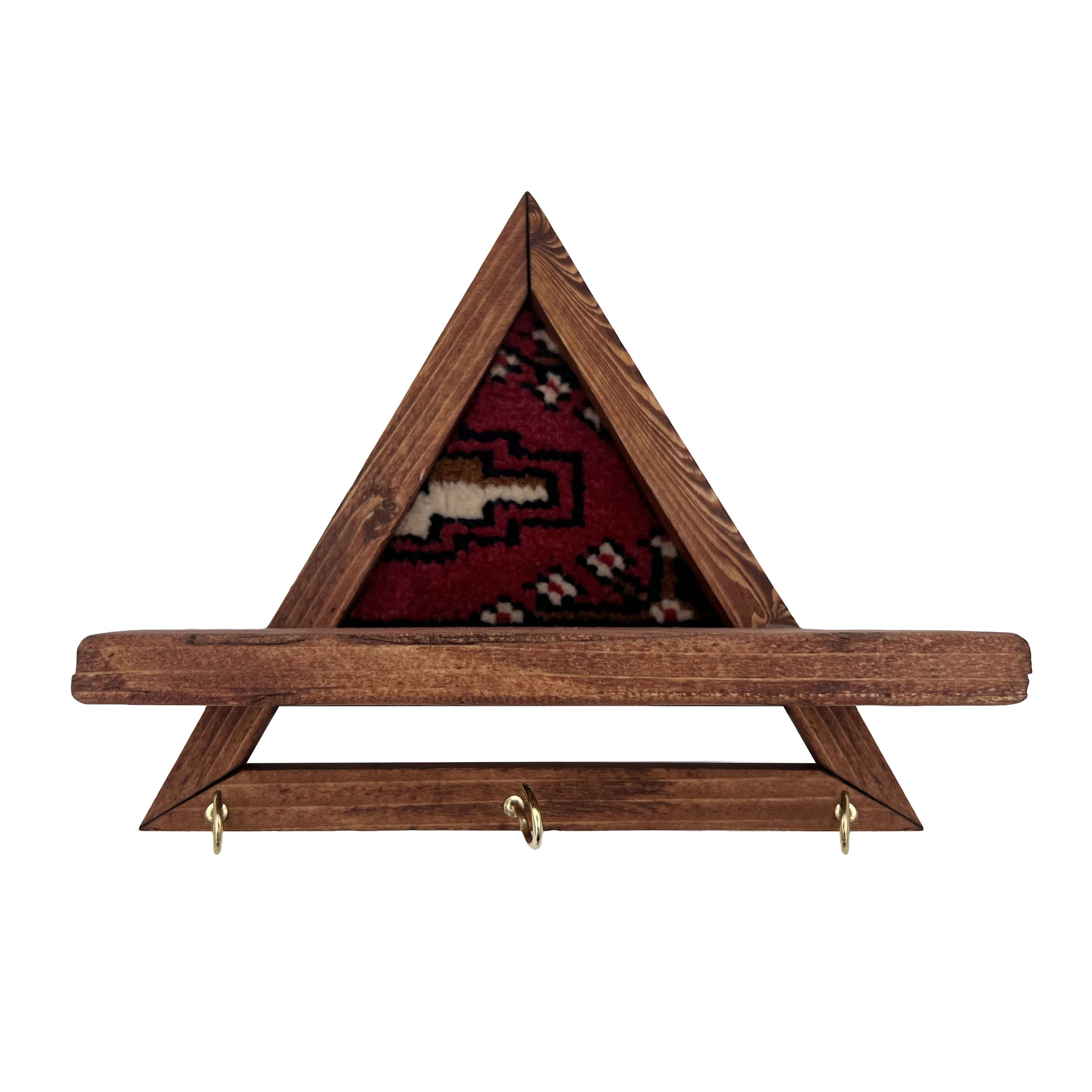 Price and Buy Decorative & Handcrafted Wall Key Holder with Torkaman Rug Design for Home
