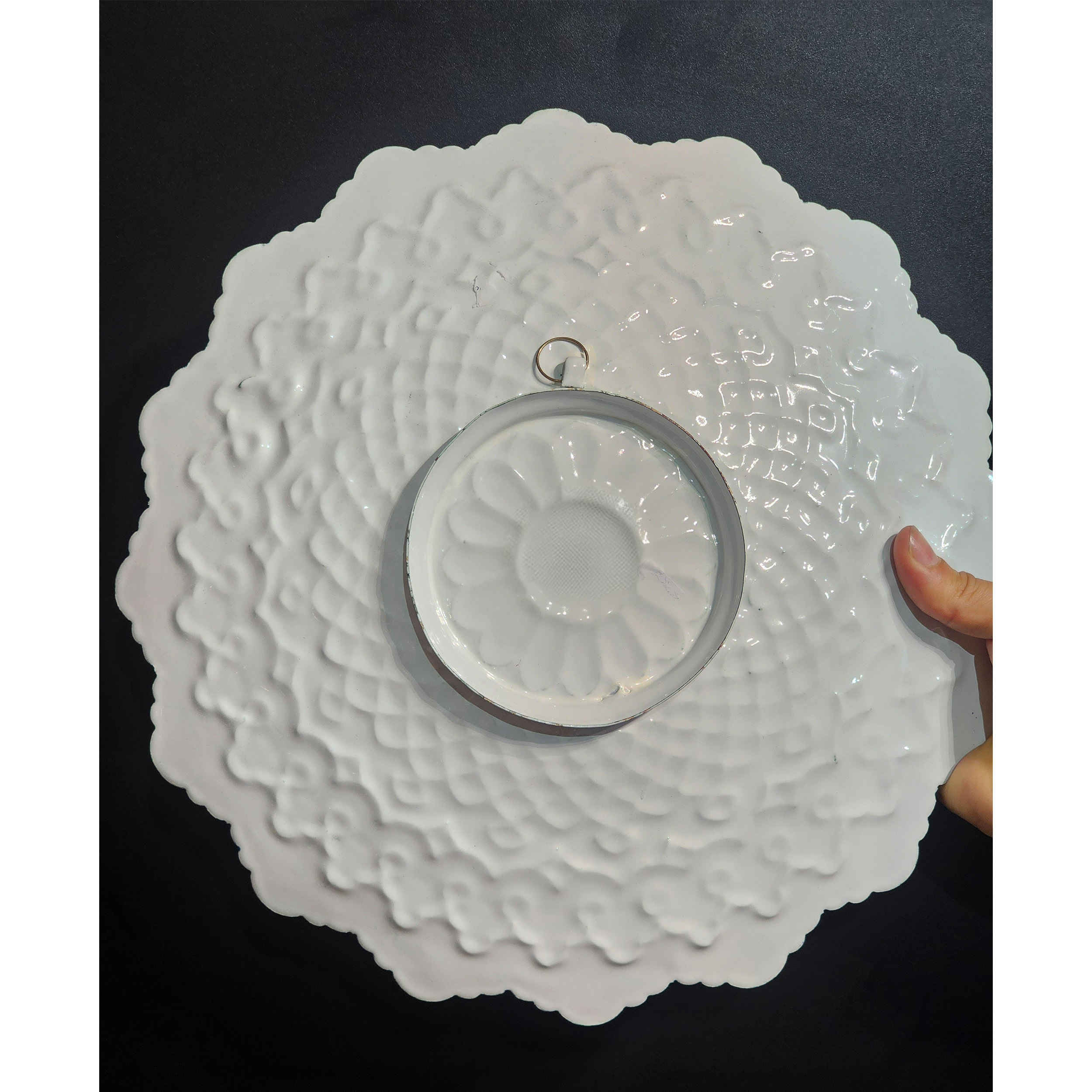 Price and Buy Decorative Minakari On Copper Plate Enamelwork Hand-Painted Wall Decor - Image 5