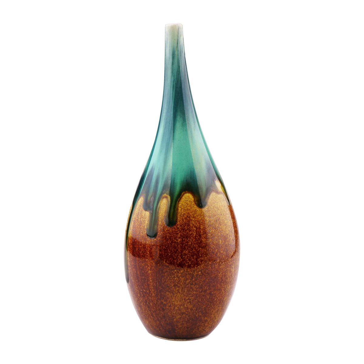 Price and Buy Decorative Mini Flower Pottery Vase – Handcrafted with Drip Glaze Design