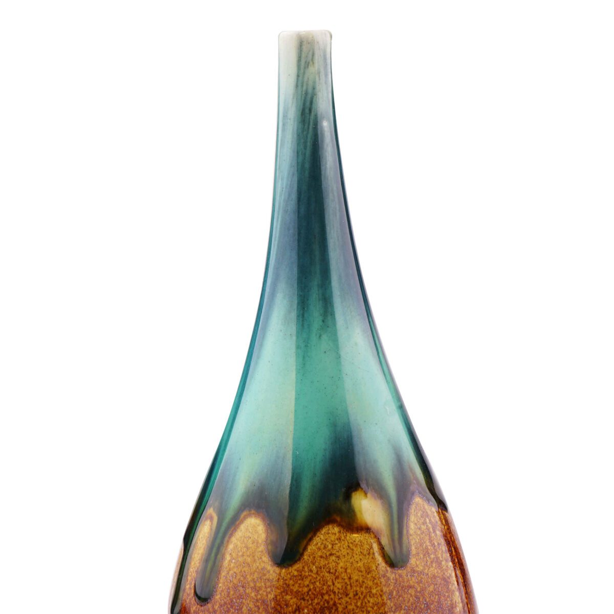 Price and Buy Decorative Mini Flower Pottery Vase – Handcrafted with Drip Glaze Design - Image 3