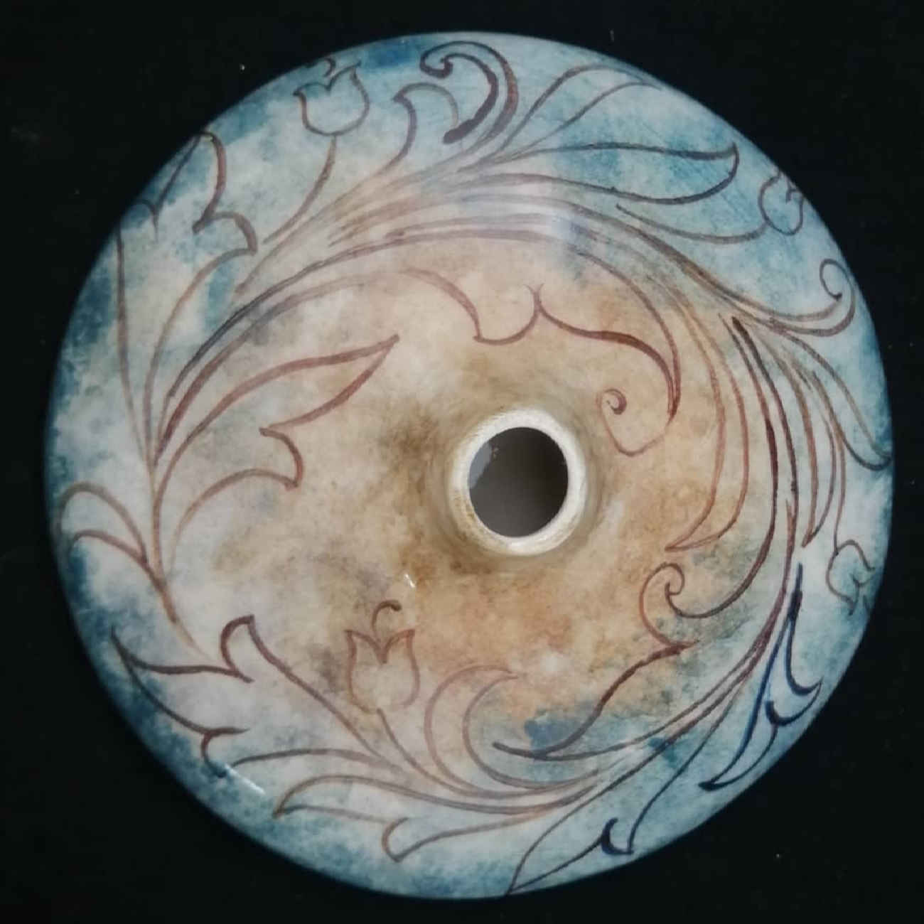 Price and Buy Decorative Persian Ceramic Single Flower Vase Ideal for Gift or Decor with Ivy Design - Image 4