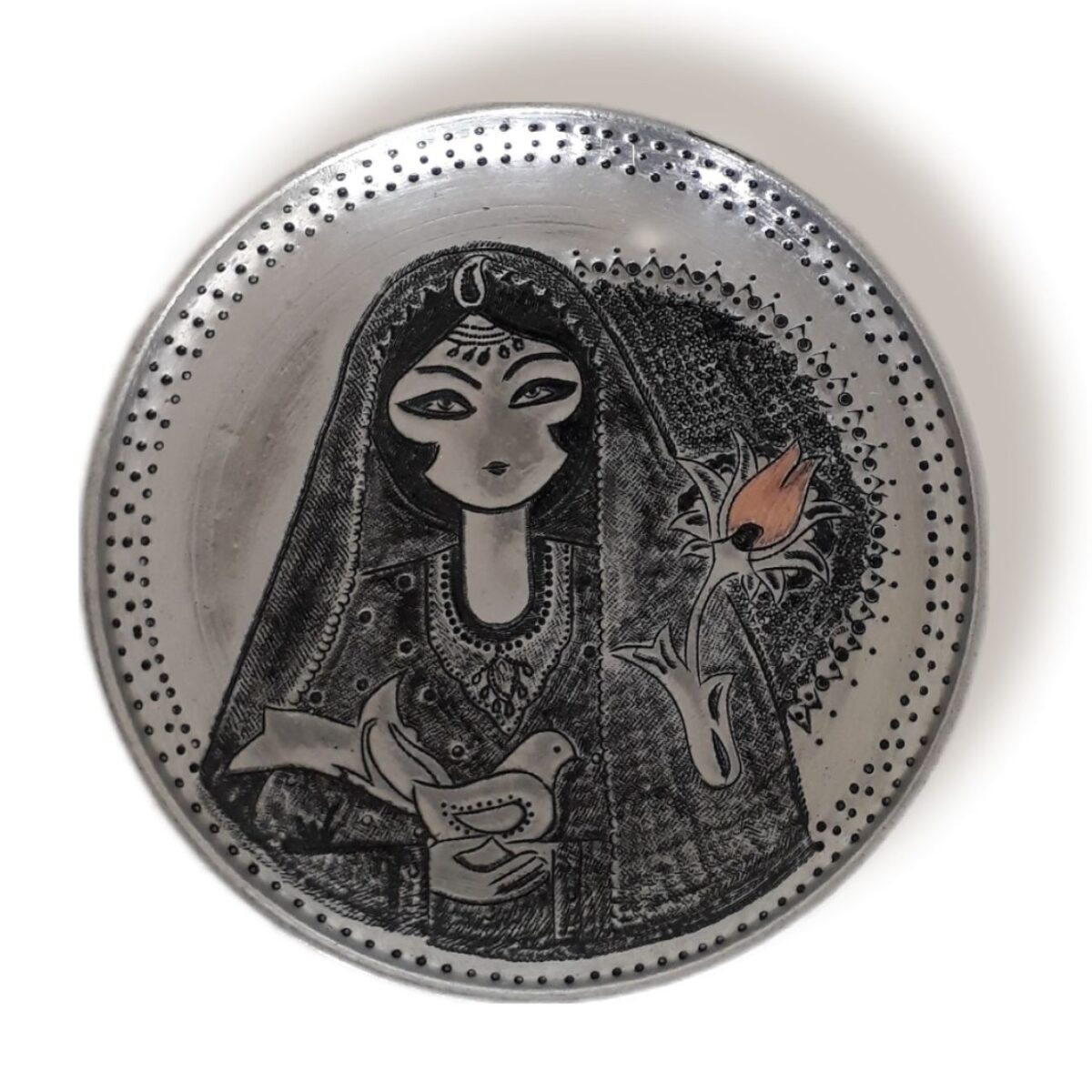 Price and Buy Decorative Persian Copper Plate Hand Engraved Traditional Wall Decor