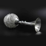 Price and Buy Decorative Persian Filigree Silver Coated Bottle Vase Kiana - Image 3