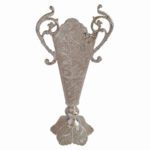 Price and Buy Decorative Persian Filigree Silver Coated Vase Trumpet Jami