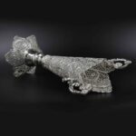 Price and Buy Decorative Persian Filigree Silver Coated Vase Trumpet Mahsa - Image 3