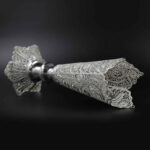 Price and Buy Decorative Persian Filigree Silver Coated Vase Trumpet Nazanin - Image 3
