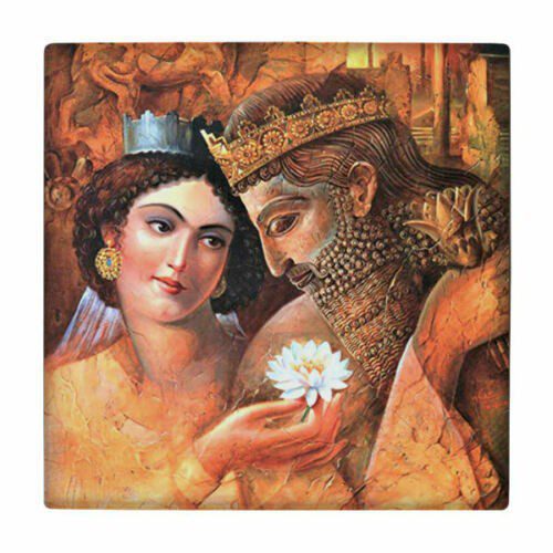 Price and Buy Decorative Persian Framed Ceramic Tile – Miniature wk164_68f285323ea65.jpeg Price and Buy Decorative Persian Framed Ceramic Tile – Miniature wk164