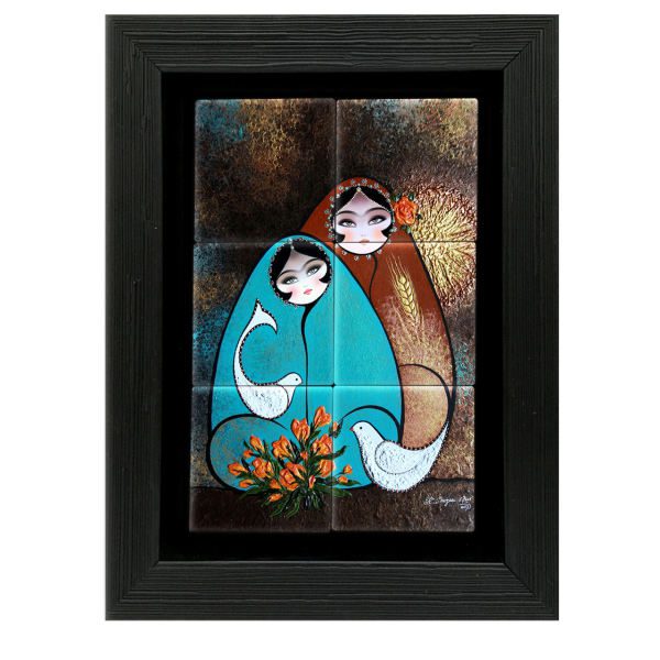 Price and Buy Decorative Persian Framed Ceramic Tile – Parsi Women_68f756d3803d9.jpeg Price and Buy Decorative Persian Framed Ceramic Tile – Parsi Women