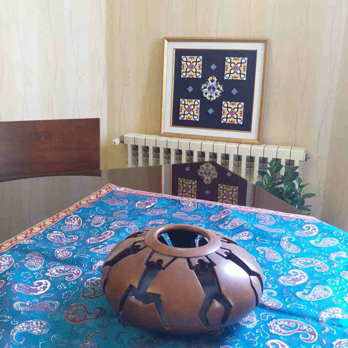 Price and Buy Decorative Persian Framed Ceramic Tile – Shah Abbasi - Image 3
