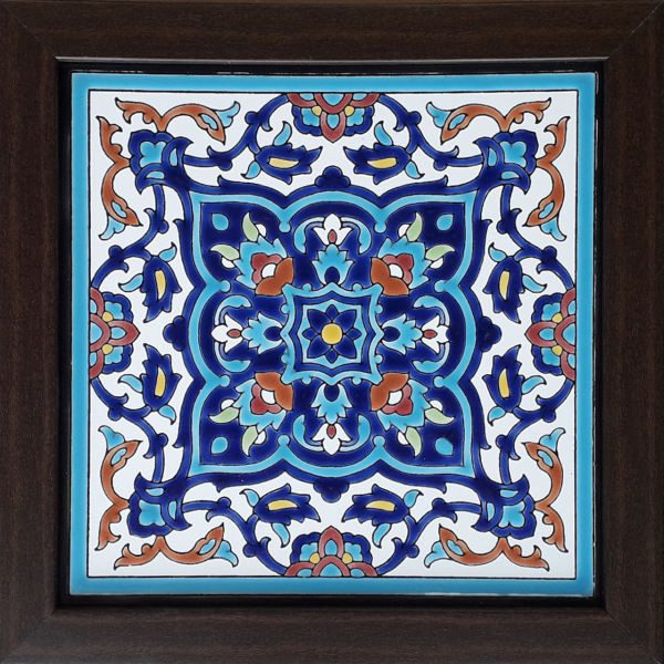 Price and Buy Decorative Persian Framed Ceramic Tile – White Design_68f6de8c6ee3a.jpeg Price and Buy Decorative Persian Framed Ceramic Tile – White Design