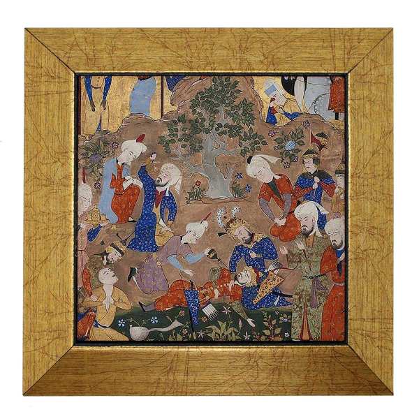 Price and Buy Decorative Persian Framed Tile – Shahnameh Inspired: Sobrana_68f670918e978.jpeg Price and Buy Decorative Persian Framed Tile – Shahnameh Inspired: Sobrana