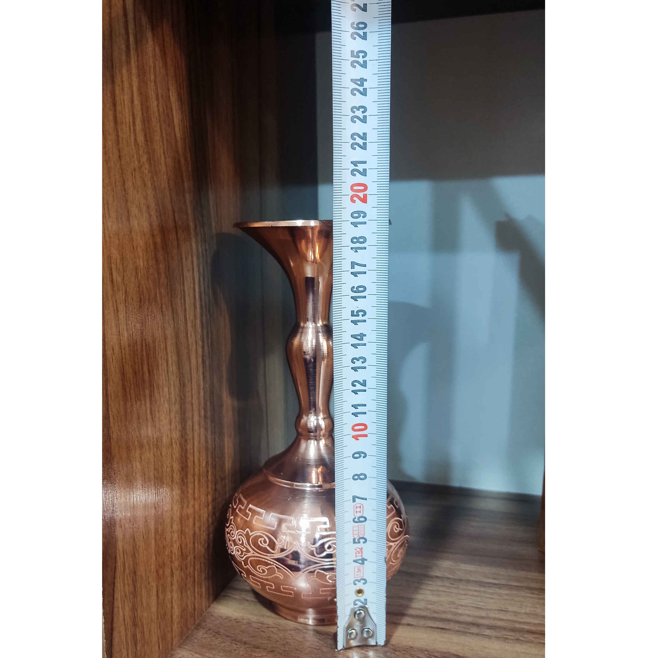 Price and Buy Decorative Persian Hammered Copper Vase Handcrafted - Image 4