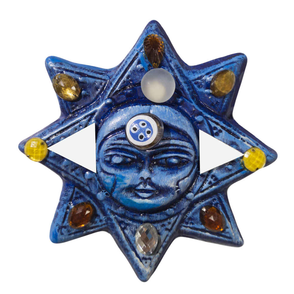 Price and Buy Decorative Persian Pottery Wall Hanging Amulet Model Sun_68fc3298a692a.jpeg Price and Buy Decorative Persian Pottery Wall Hanging Amulet Model Sun - Image 1