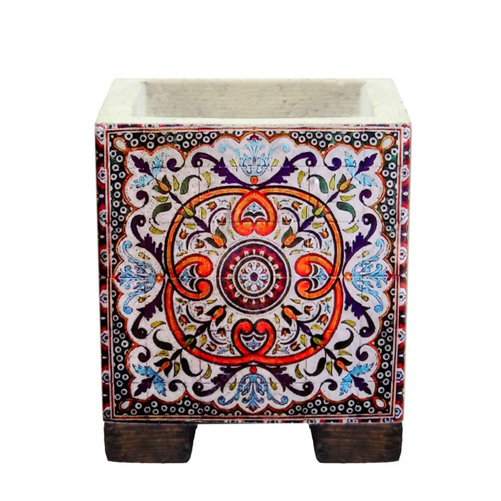 Price and Buy Decorative Persian Square Concrete Vase Model Farimah