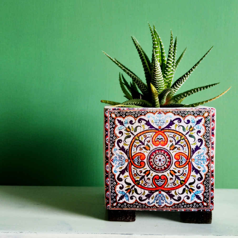 Price and Buy Decorative Persian Square Concrete Vase Model Farimah - Image 3