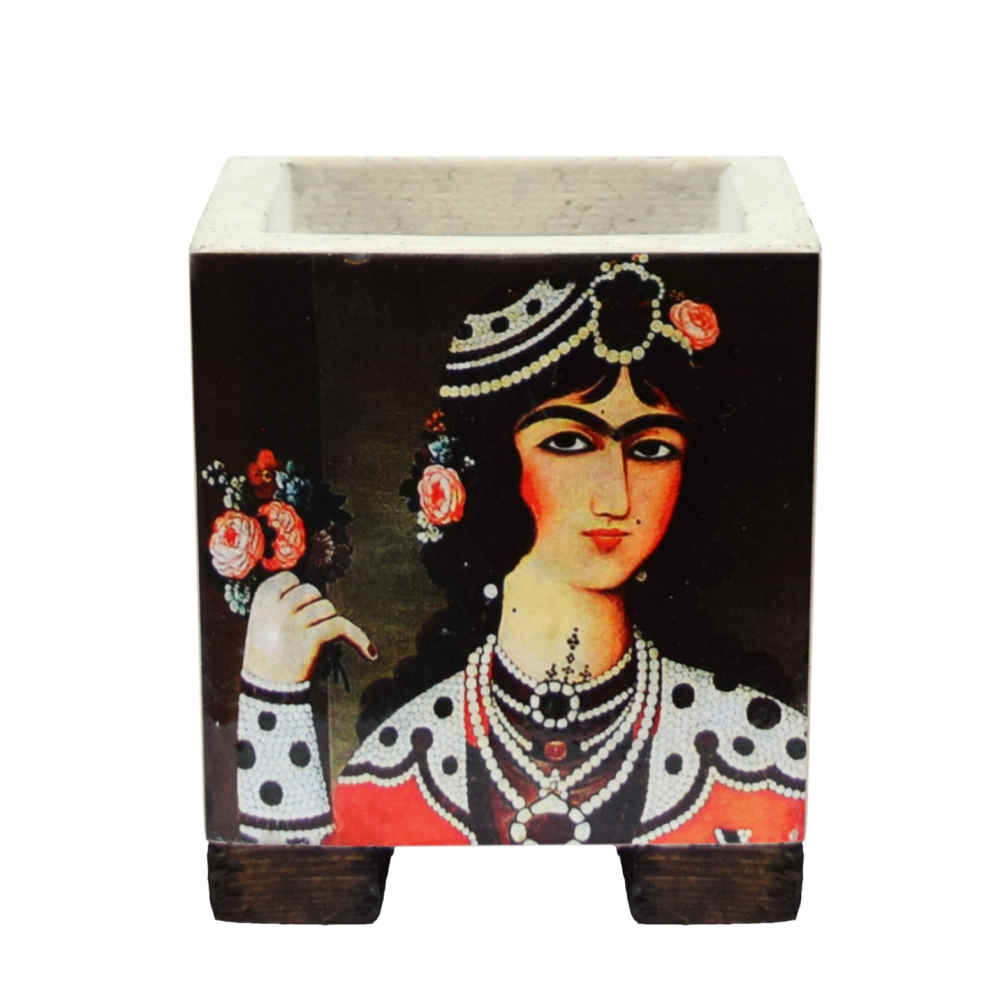 Price and Buy Decorative Persian Square Concrete Vase Model Ghajari