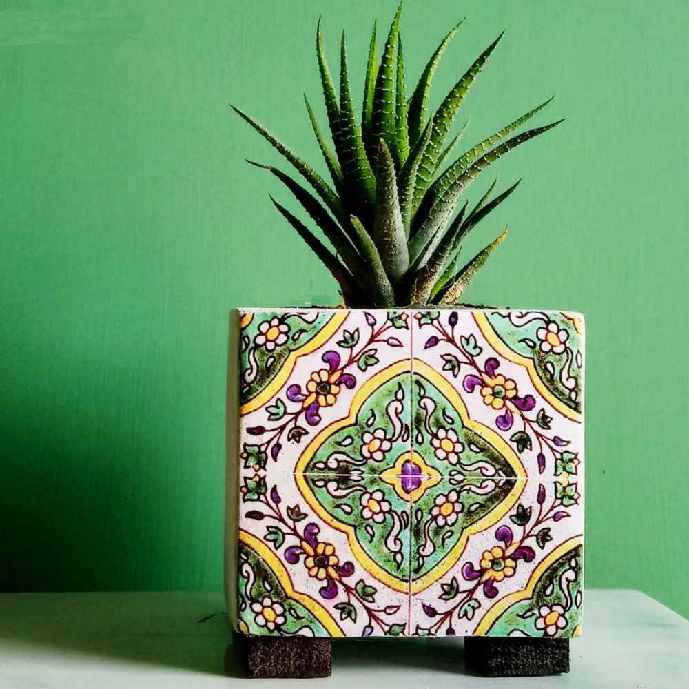 Price and Buy Decorative Persian Square Concrete Vase Model Kaashi - Image 5