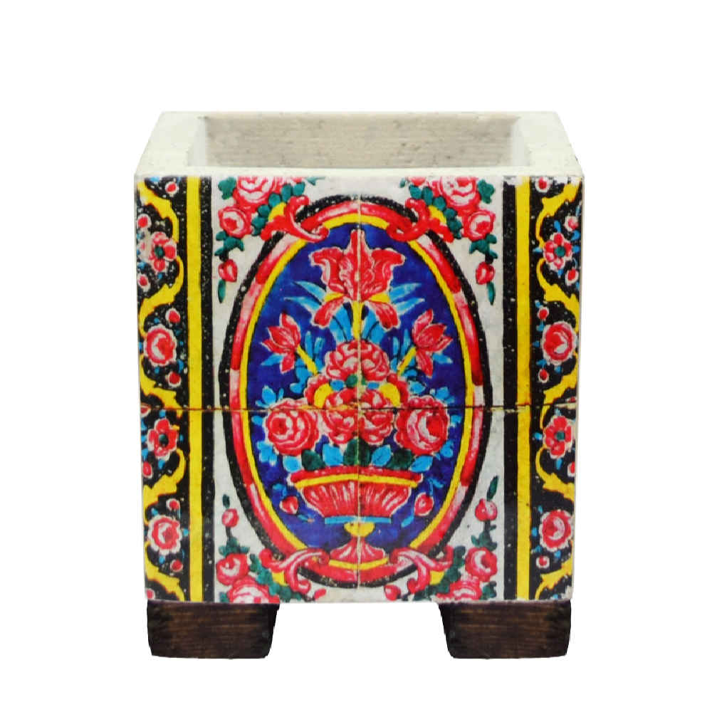 Price and Buy Decorative Persian Square Concrete Vase Model Narnia