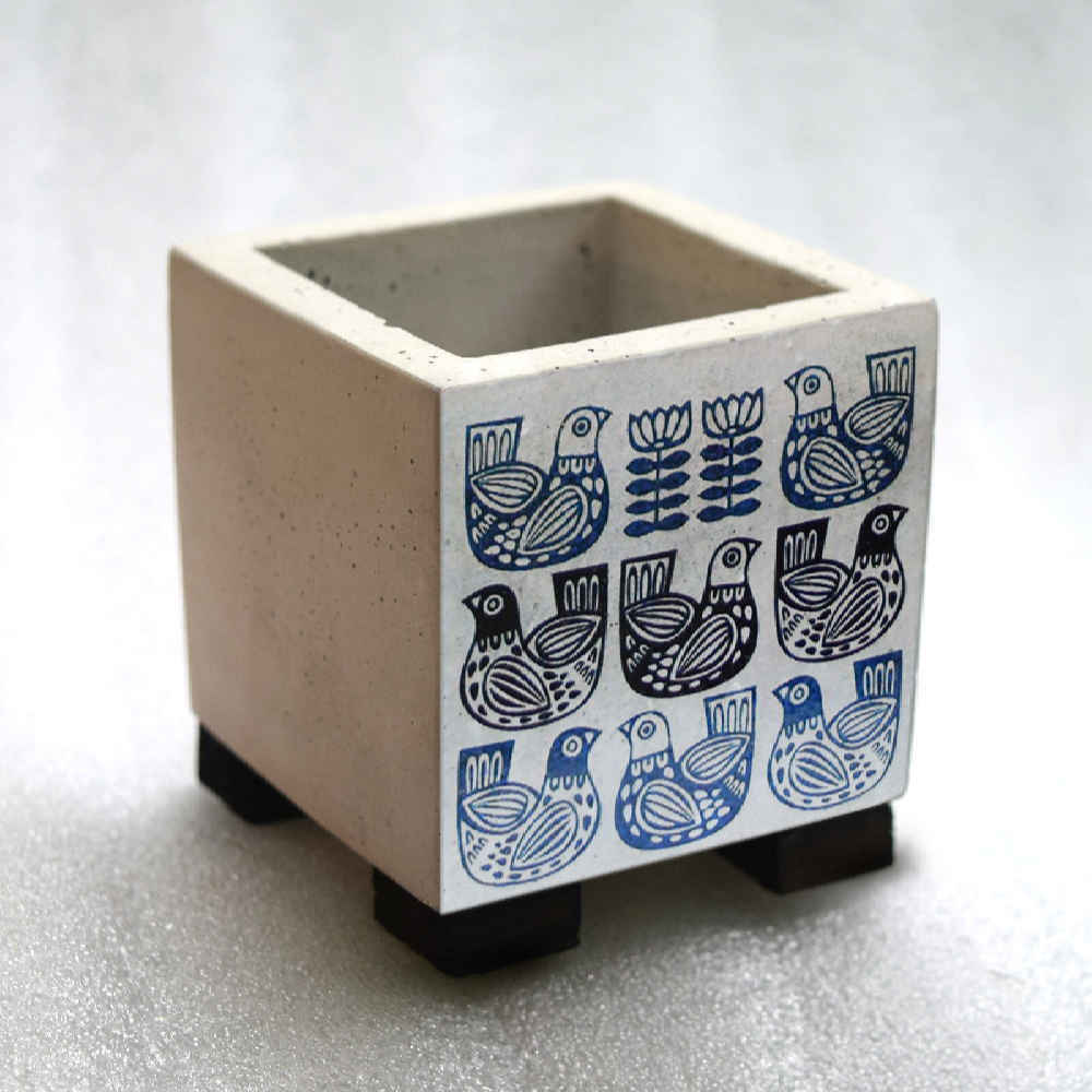 Price and Buy Decorative Persian Square Concrete Vase Model Pigeon - Image 3