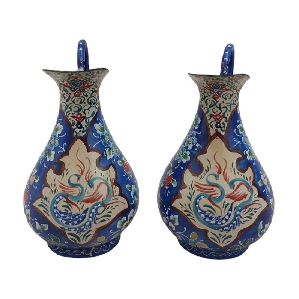 Price and Buy Decorative Pitcher Handcrafted With Persian Minakari Enamel Hana (2x) - Image 3