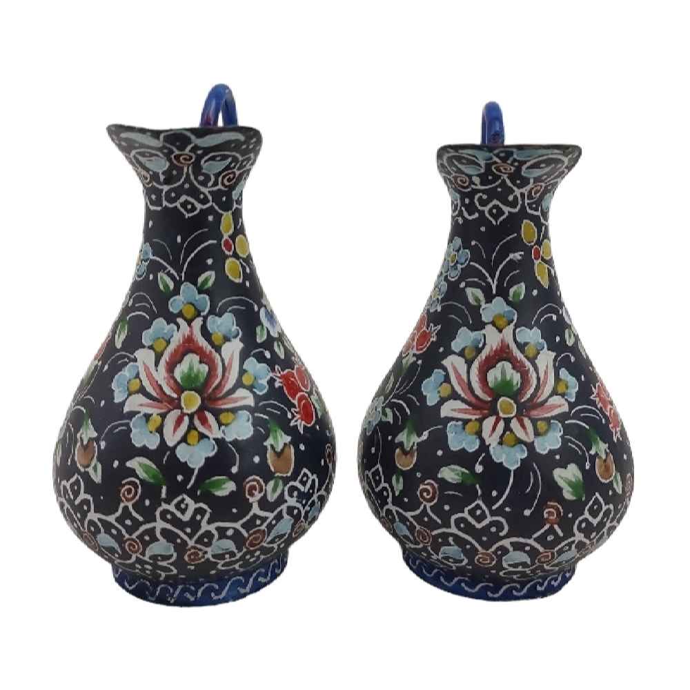 Price and Buy Decorative Pitcher Handcrafted With Persian Minakari Enamel Javaneh (2x) - Image 3