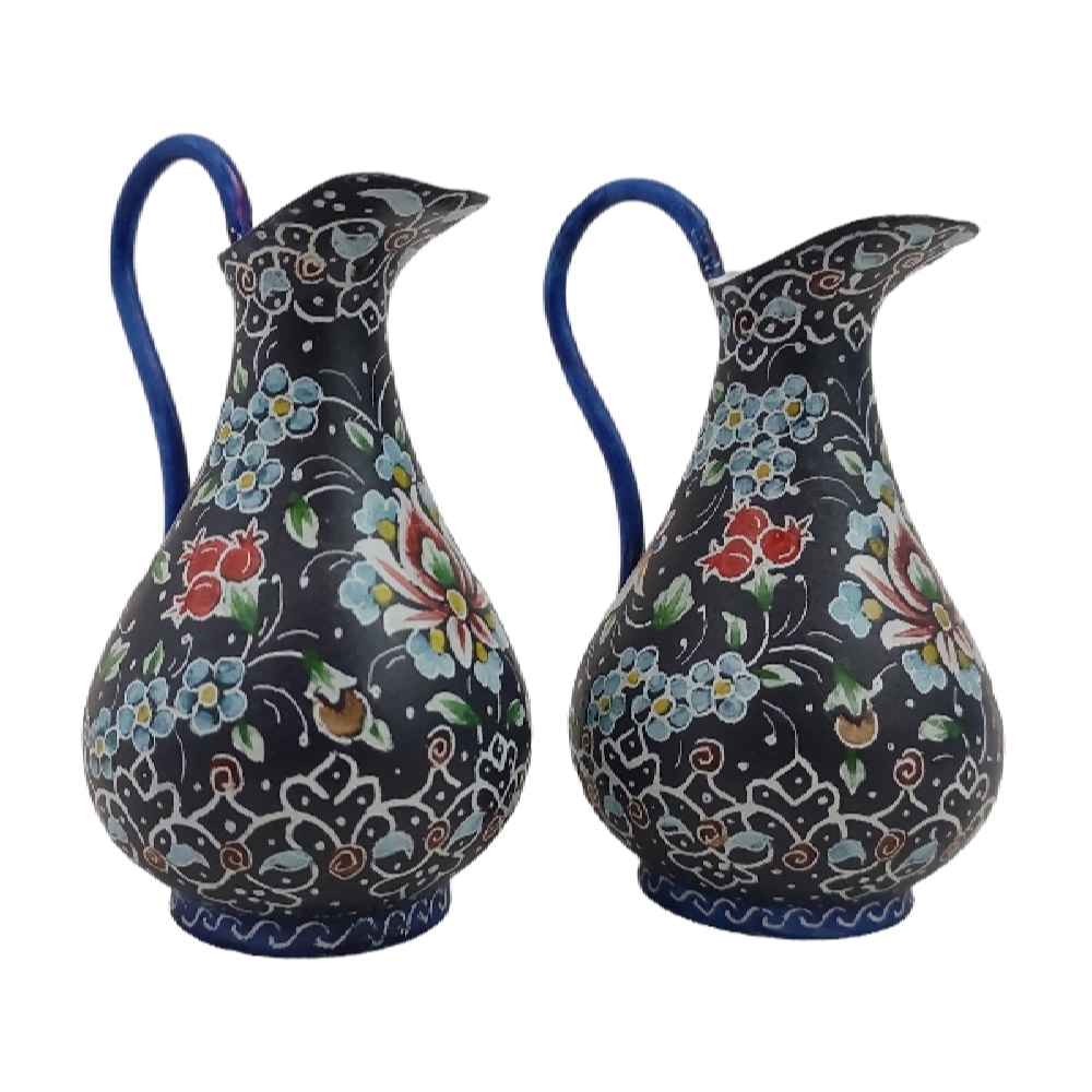 Price and Buy Decorative Pitcher Handcrafted With Persian Minakari Enamel Javaneh (2x) - Image 4