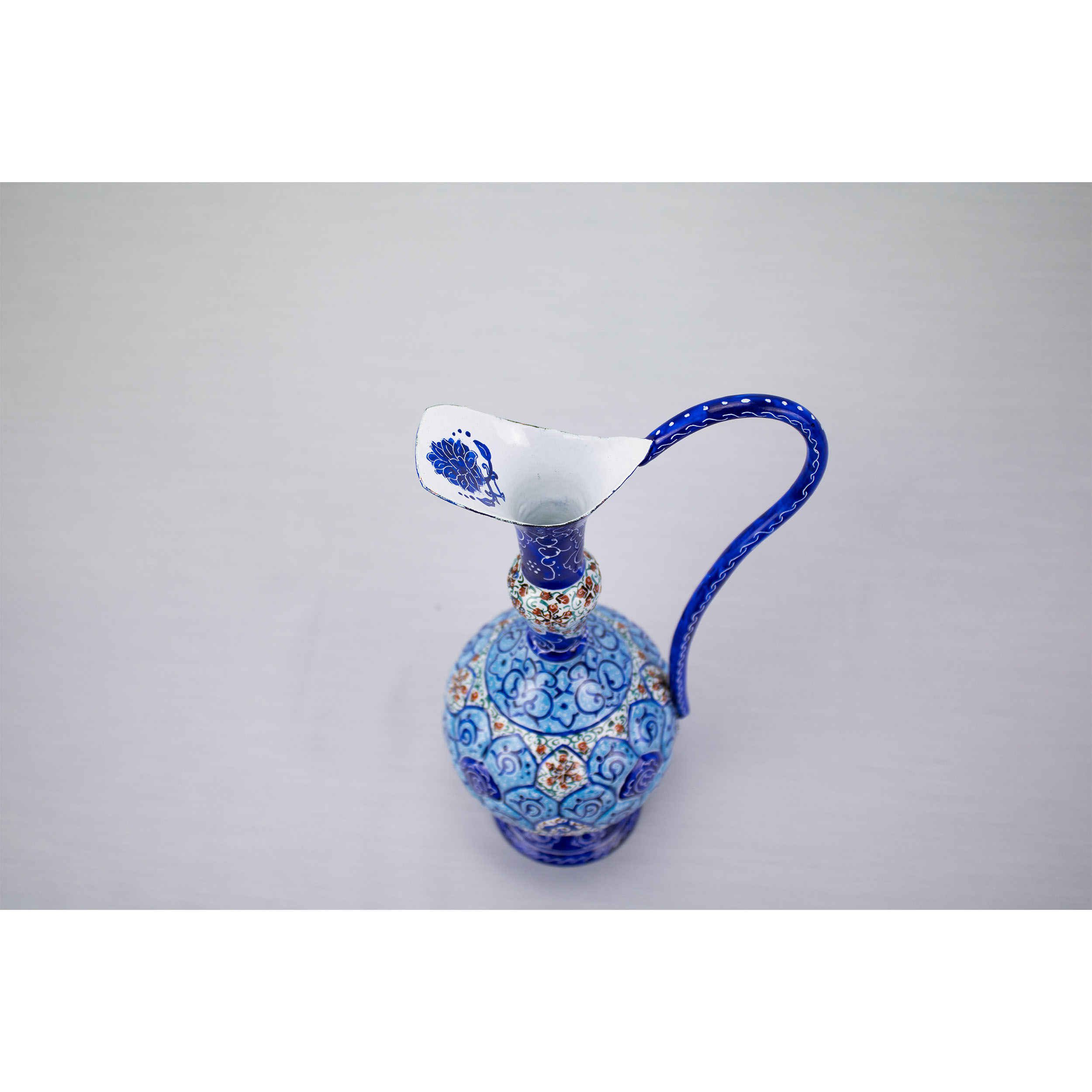 Price and Buy Decorative Pitcher Handcrafted With Persian Minakari Enamel Roya - Image 3