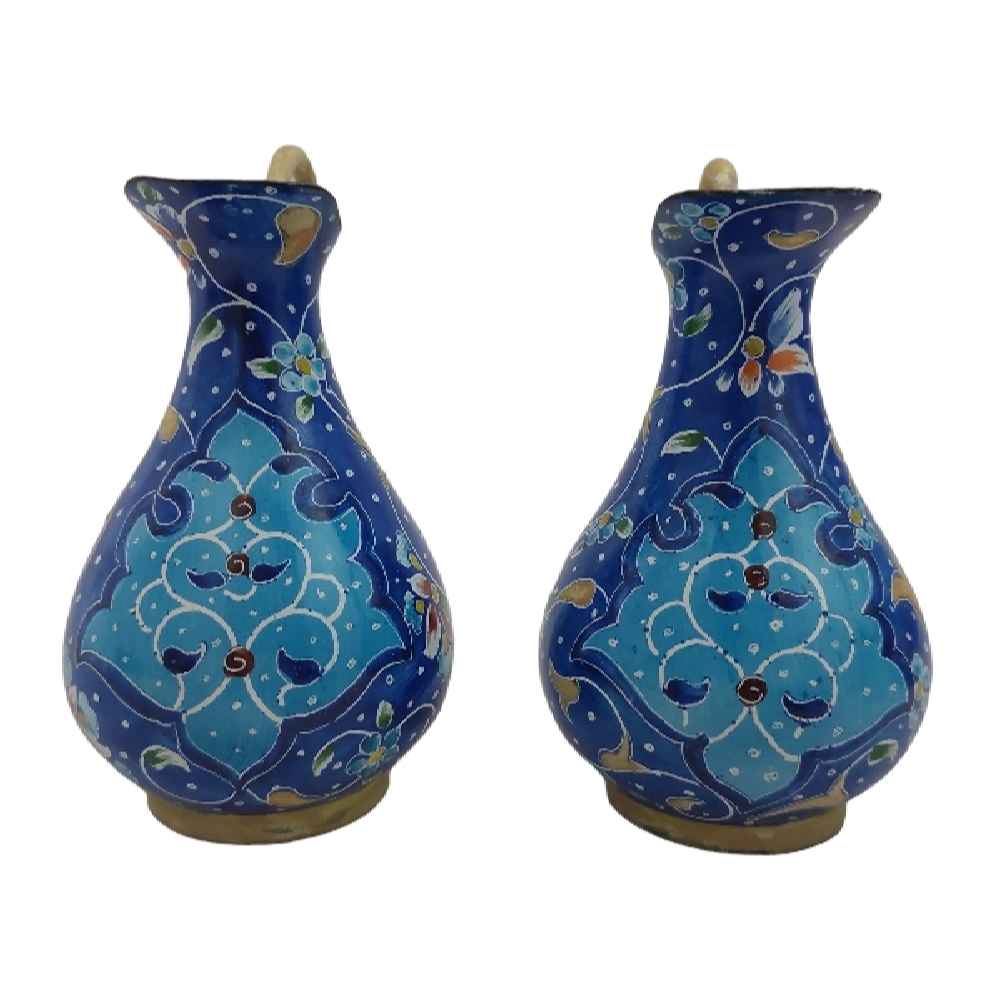 Price and Buy Decorative Pitcher Handcrafted With Persian Minakari Enamel Yaser (2x) - Image 3