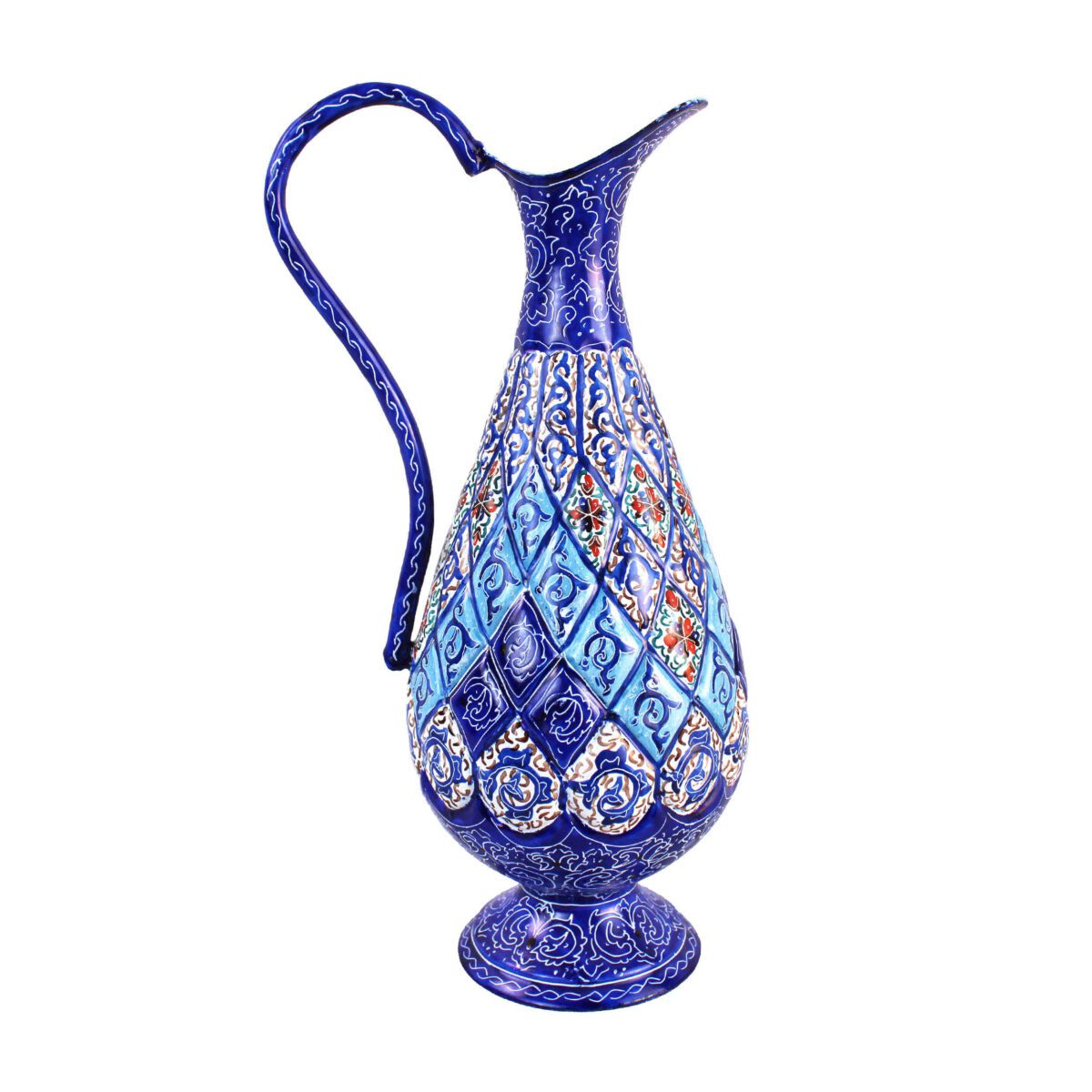 Price and Buy Decorative Pitcher Handpainted With Persian Minakari & Copper