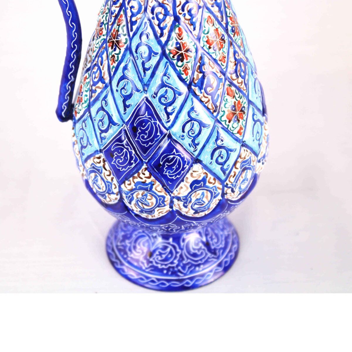 Price and Buy Decorative Pitcher Handpainted With Persian Minakari & Copper - Image 3